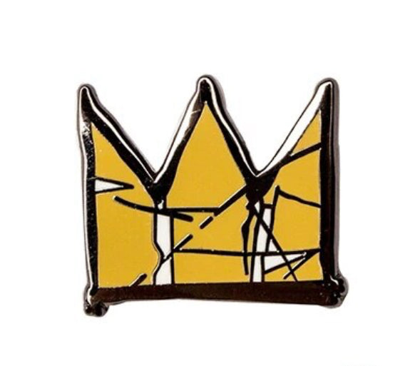 Jean-Michel Basquiat Crown Pin