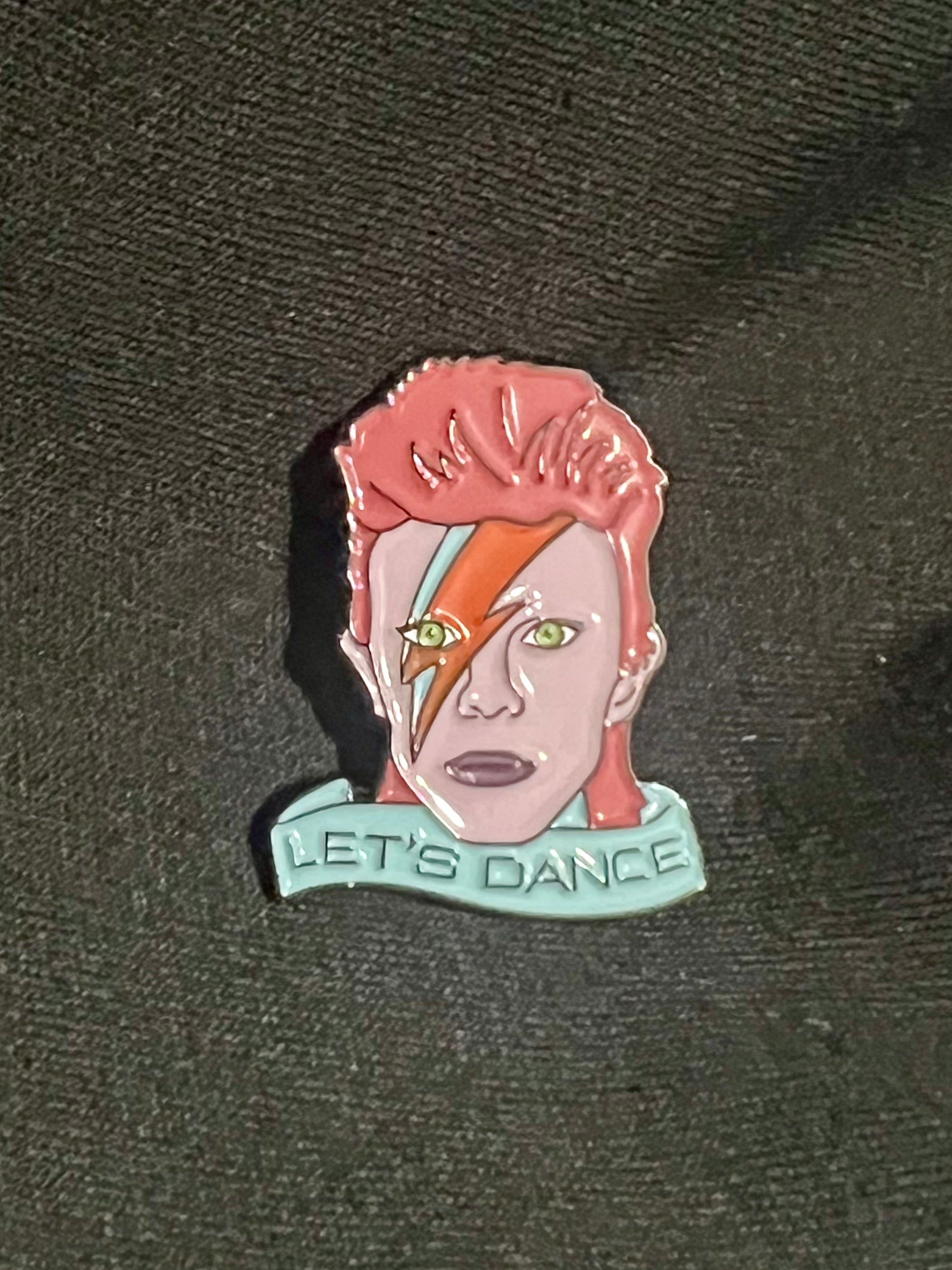 David Bowie Let's Dance Pin