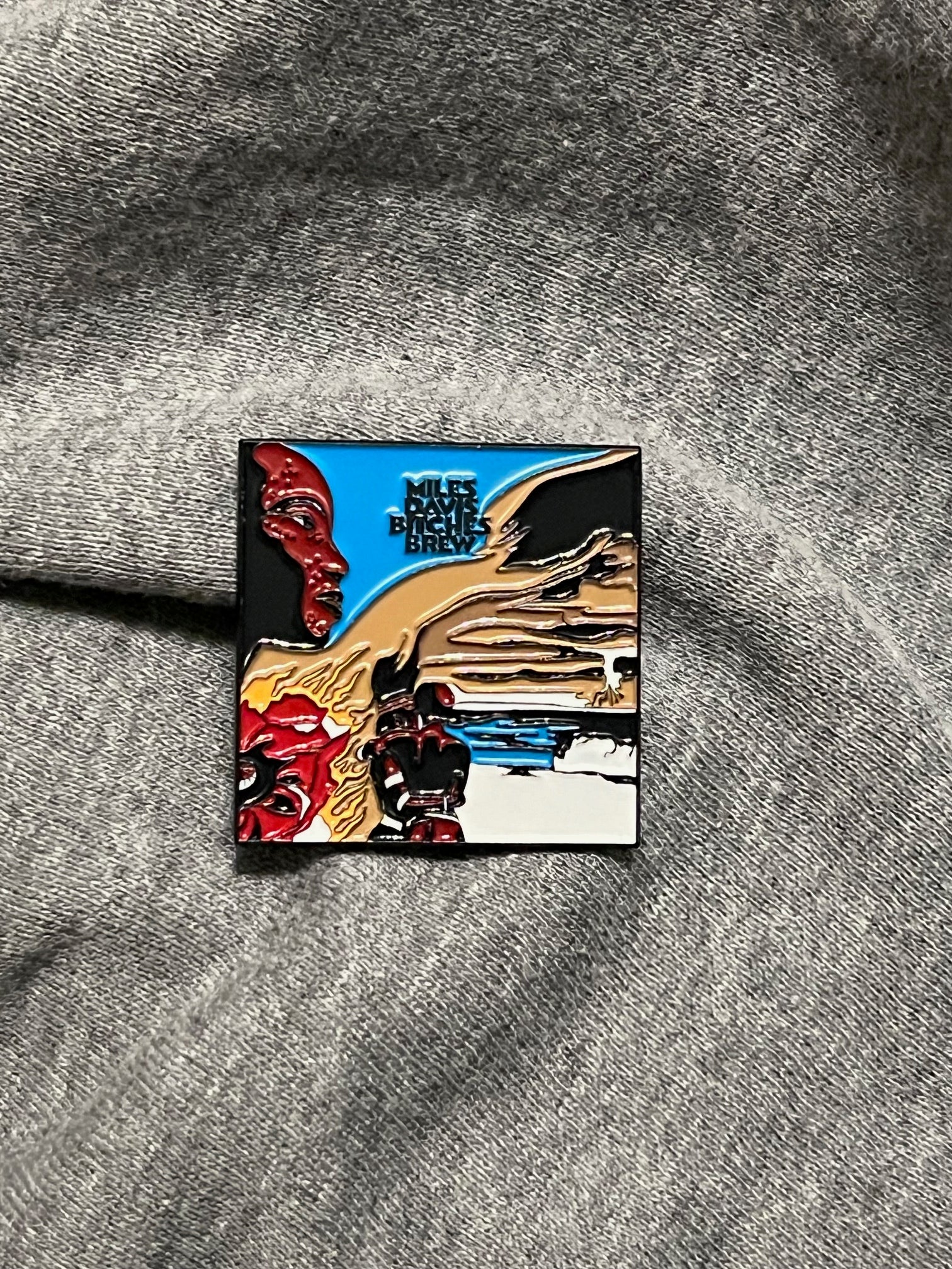 Miles Davis Bitches Brew Pin