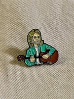 Load image into Gallery viewer, Kurt Cobain - Nirvana Unplugged Pin
