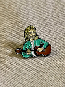 Kurt Cobain - Nirvana Unplugged Pin