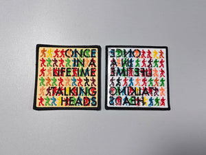 Talking Heads Once In A Lifetime Patch