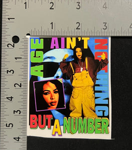 Aaliyah Sticker