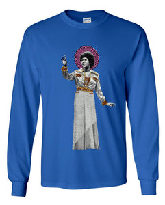 Aretha Franklin Point Long Sleeve Shirt