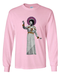 Aretha Franklin Point Long Sleeve Shirt