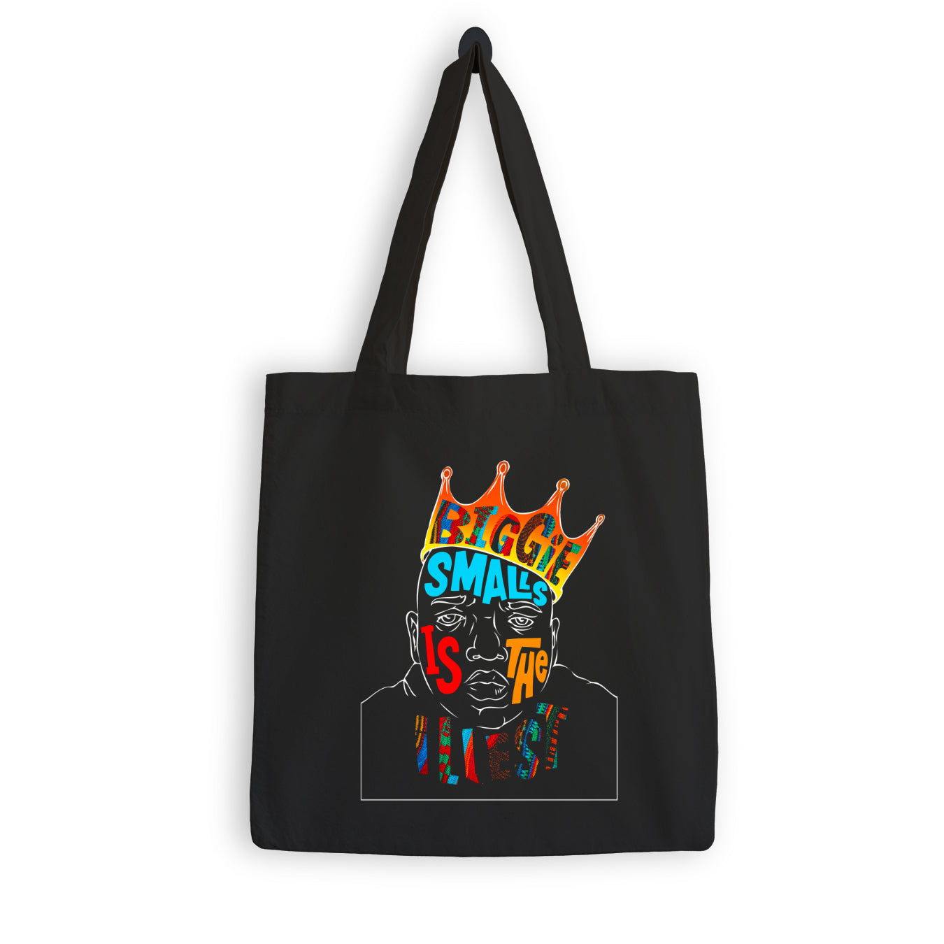 Notorious BIG Crown Tote Bag