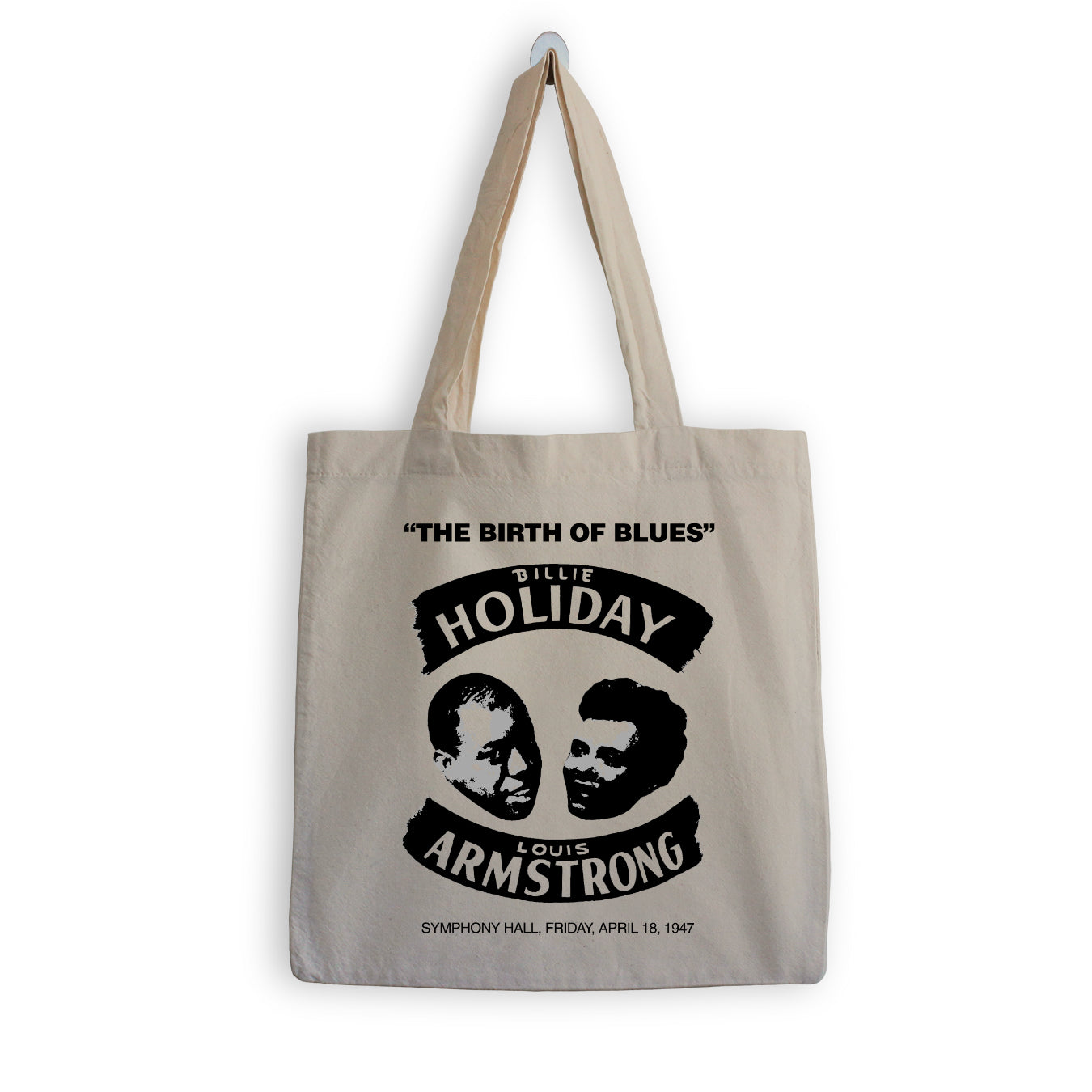 Billie Holiday and Louis Armstrong Tote Bag
