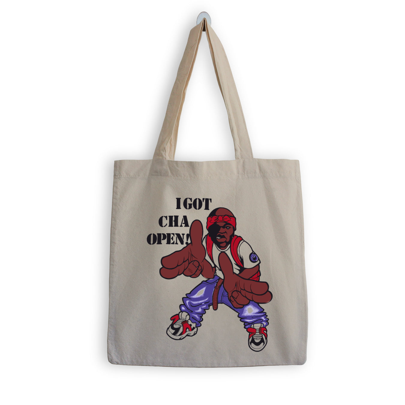 Black Moon - I Got Cha Open! Tote Bag