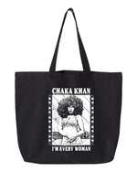 Load image into Gallery viewer, Chaka Khan I'm Every Woman Jumbo Tote Bag
