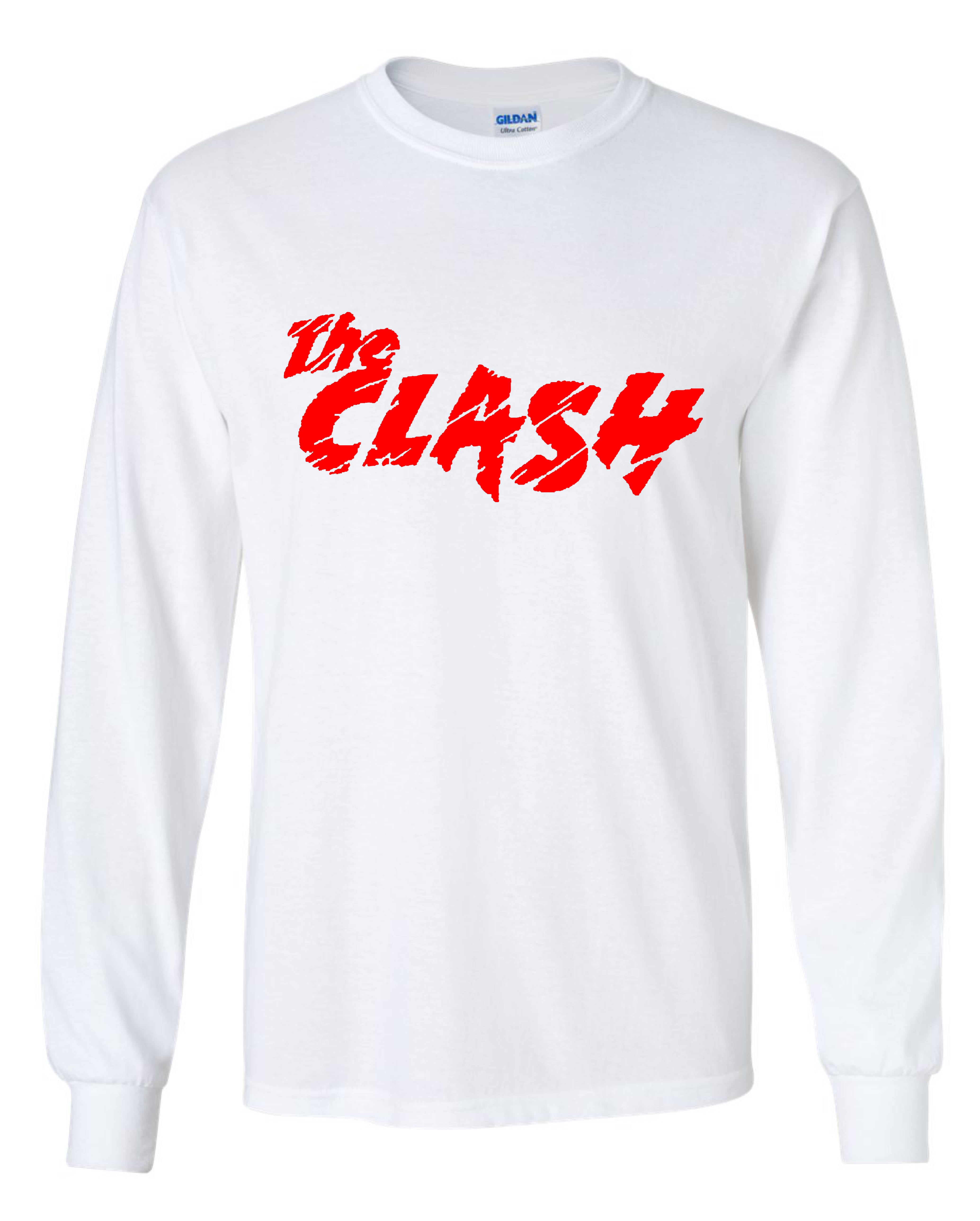 The Clash Logo Long Sleeve Shirt