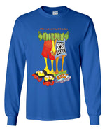 Load image into Gallery viewer, De La Soul Rollerskating Jam named Saturdays Long Sleeve Shirt
