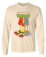 Load image into Gallery viewer, De La Soul Rollerskating Jam named Saturdays Long Sleeve Shirt
