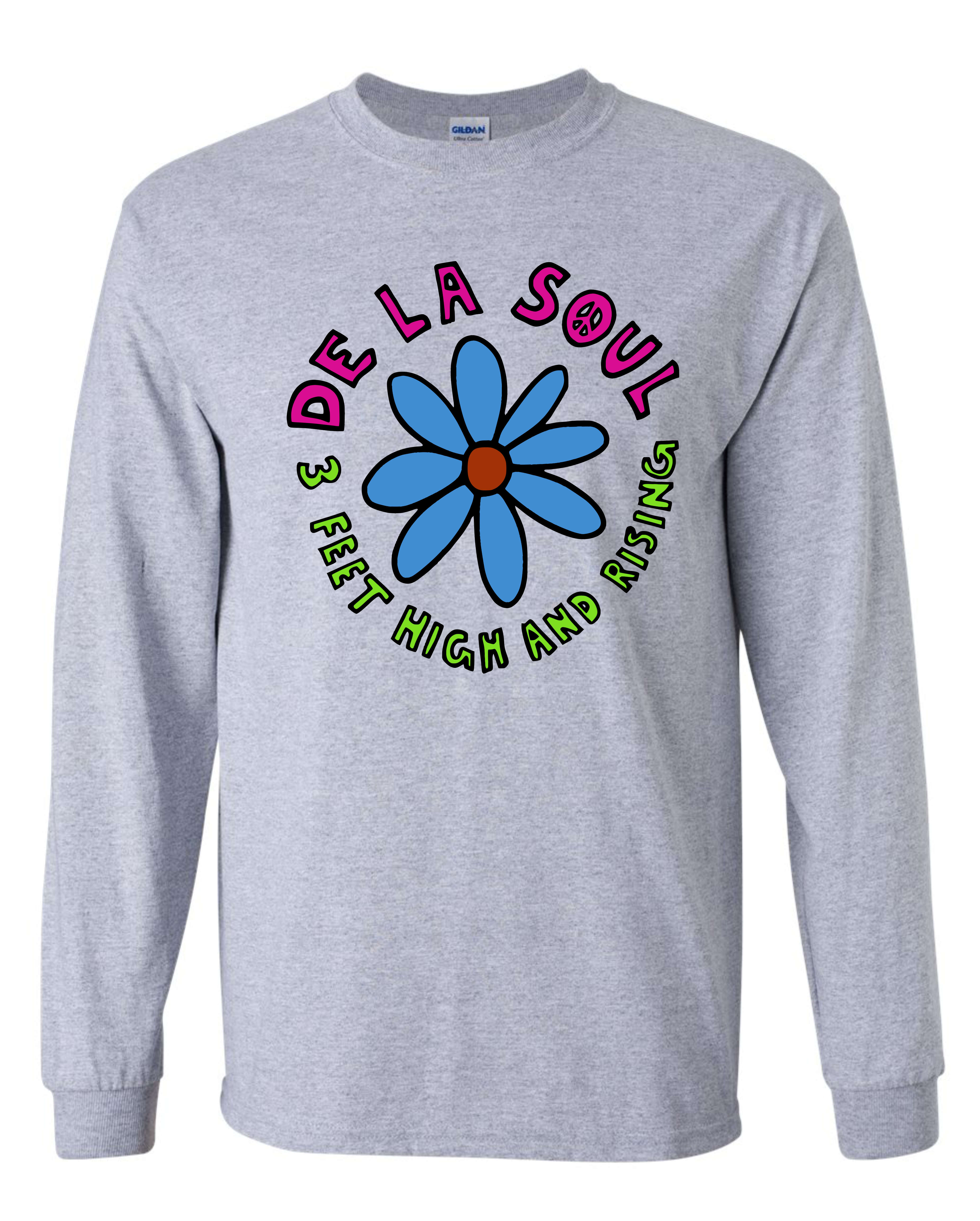 De La Soul - 3 Feet High And Rising Long Sleeve Shirt