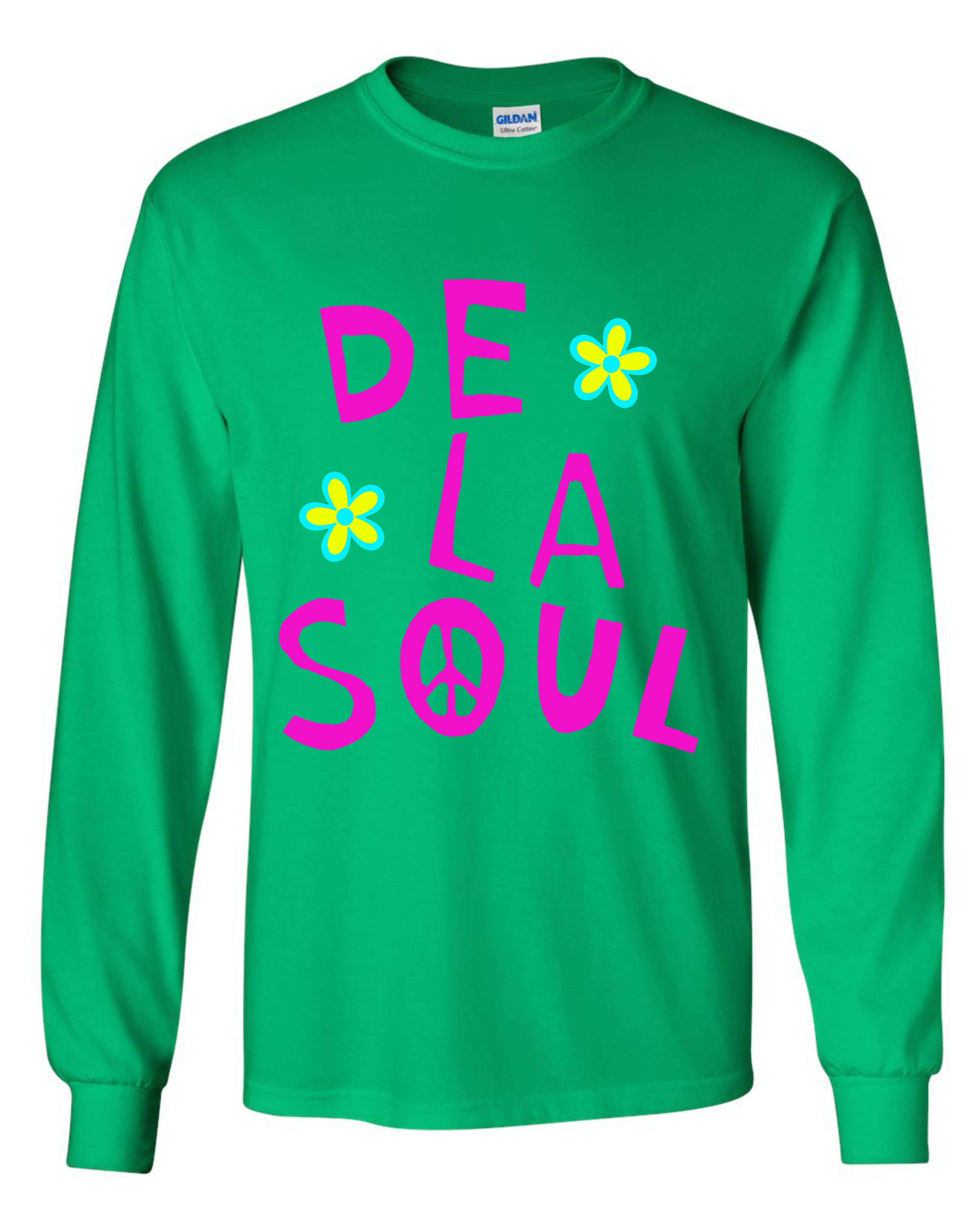 De La Soul Flower Long Sleeve Shirt