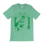 Load image into Gallery viewer, Dennis Brown (green print) T-Shirt
