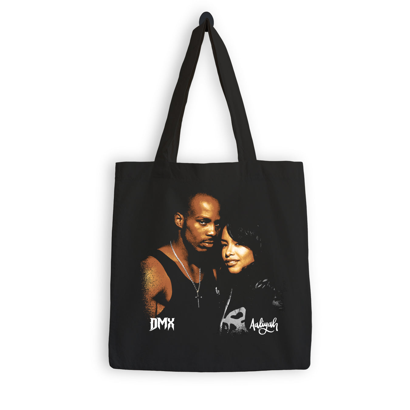 DMX and Aaliyah Tote Bag