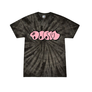 MF Doom Pink Tag Tie Dye T-Shirt