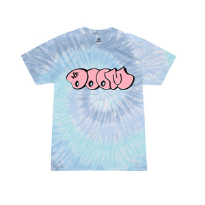 MF Doom Pink Tag Tie Dye T-Shirt