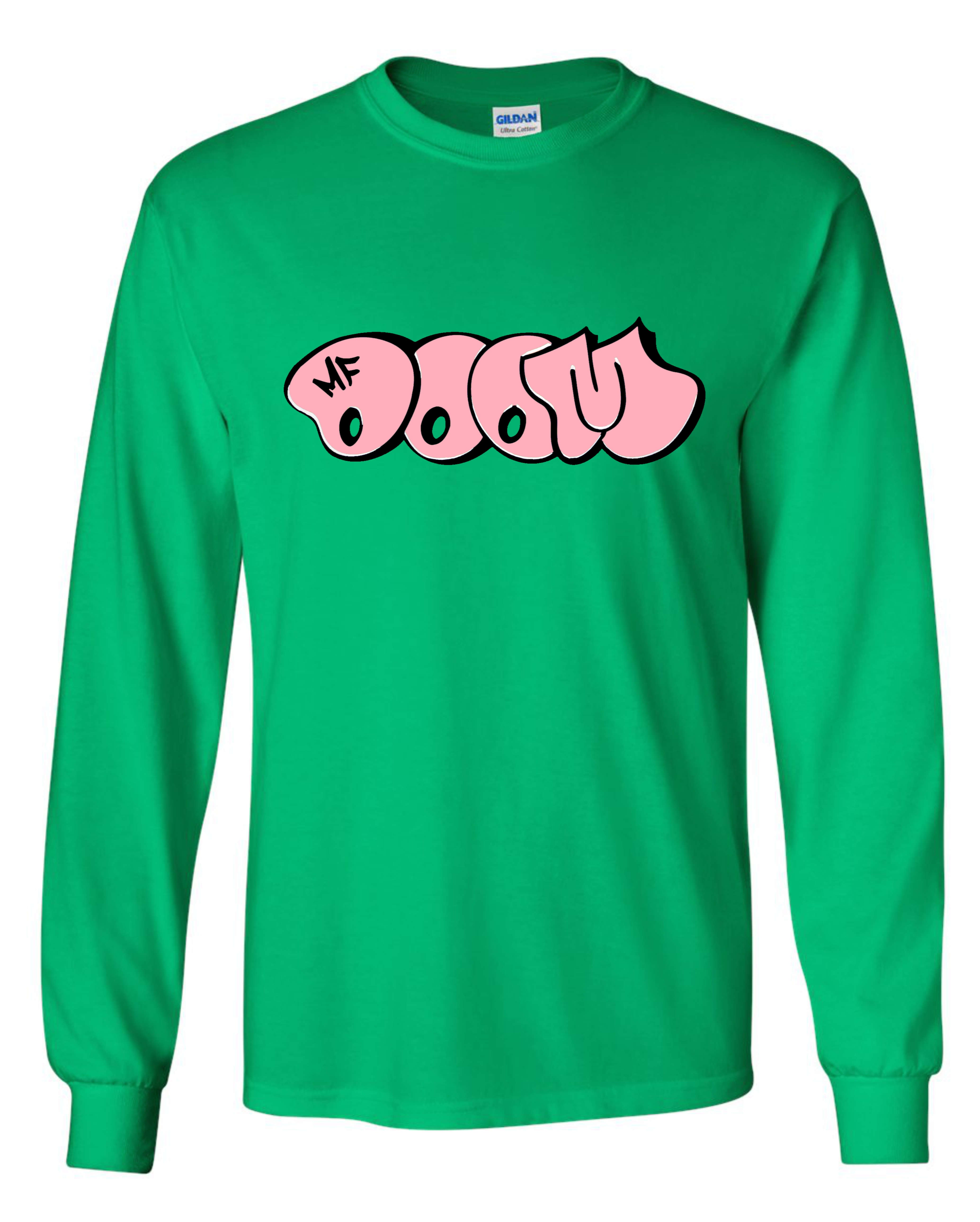MF Doom Pink Bubble Long Sleeve Shirt