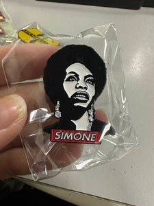 Nina Simone Pin