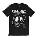 Load image into Gallery viewer, Fela Kuti and Roy Ayers - Music Of Many Colours T-Shirt
