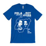 Load image into Gallery viewer, Fela Kuti and Roy Ayers - Music Of Many Colours T-Shirt

