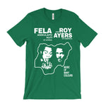 Load image into Gallery viewer, Fela Kuti and Roy Ayers - Music Of Many Colours T-Shirt
