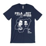 Load image into Gallery viewer, Fela Kuti and Roy Ayers - Music Of Many Colours T-Shirt
