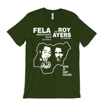 Load image into Gallery viewer, Fela Kuti and Roy Ayers - Music Of Many Colours T-Shirt
