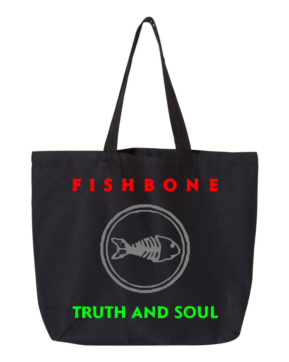 Fishbone Truth And Soul Tote Bag