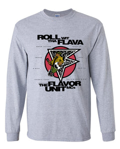 The Flavor Unit Mc's - Roll Wit Tha Flava Long Sleeve Shirt