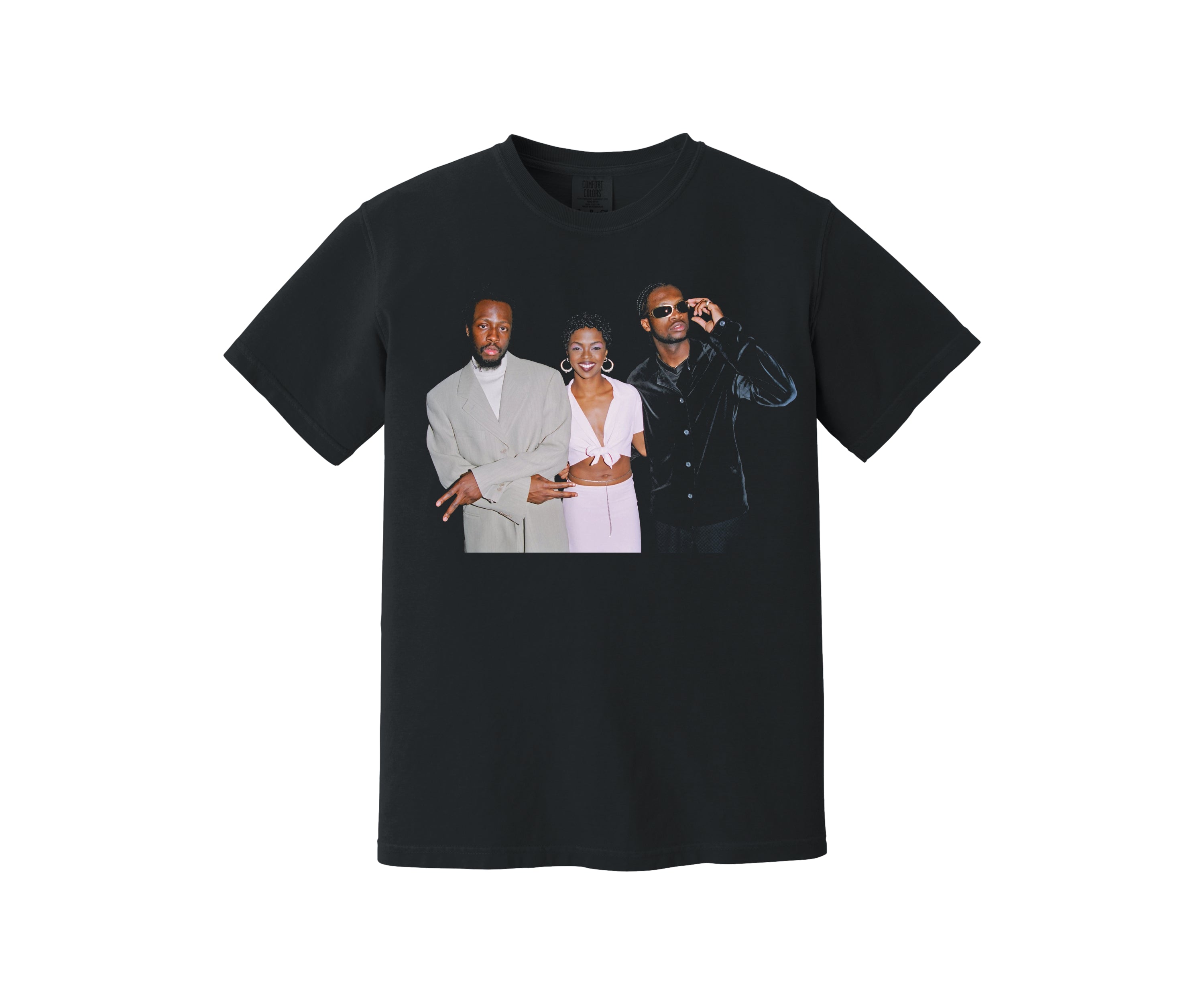 Fugees Group Photo Heavyweight Shirt