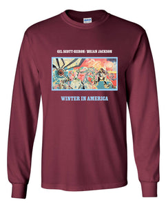Gil Scott-Heron Brian Jackson Winter In America Long Sleeve Shirt