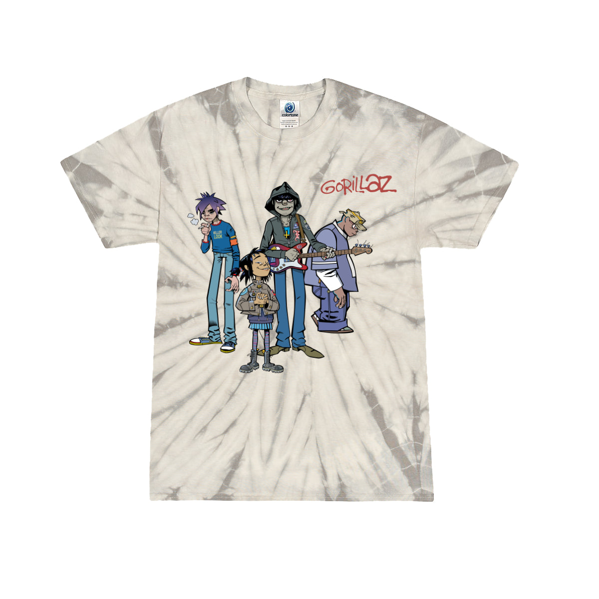 Gorillaz Tie Dye T-Shirt