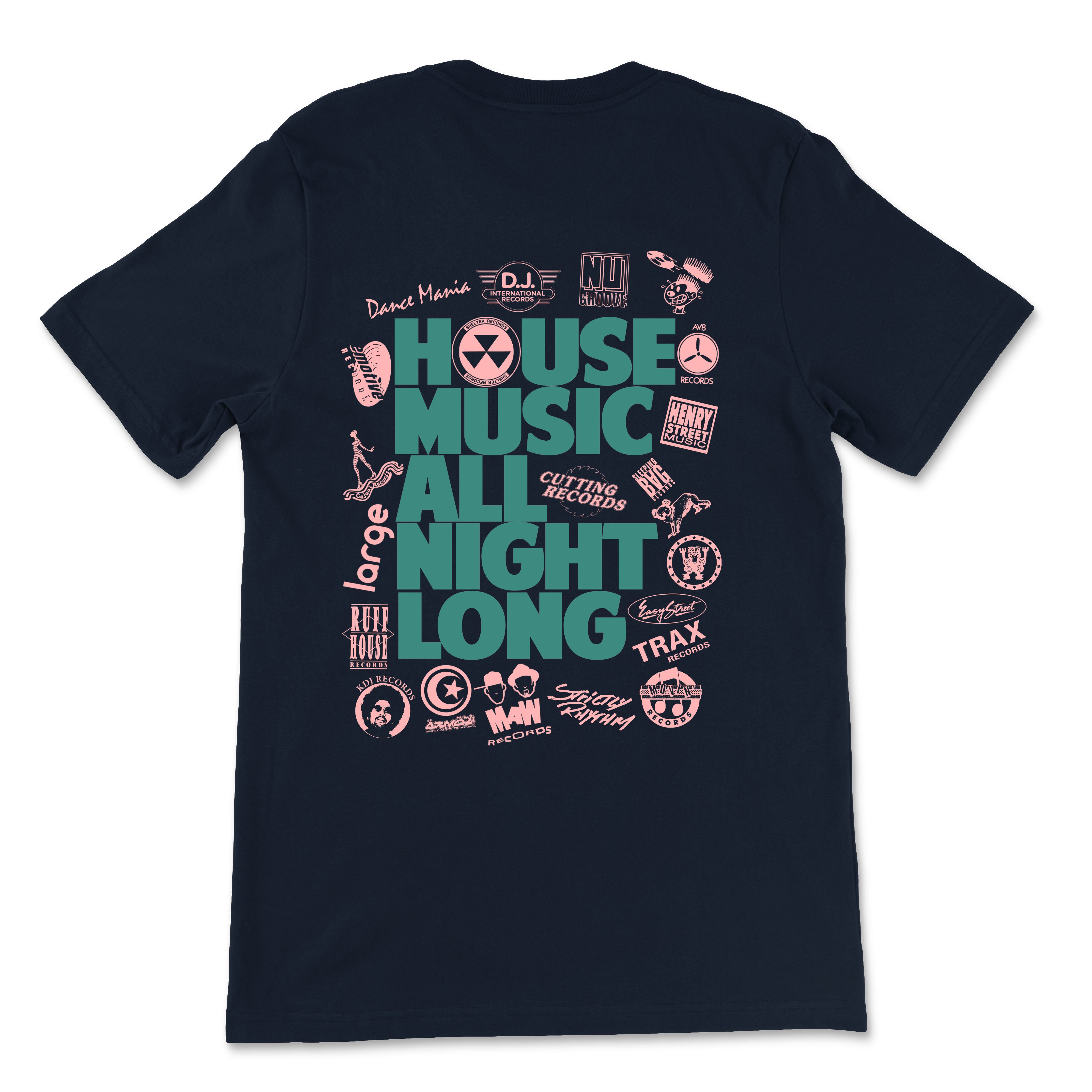 House Music Record Labels T-Shirt