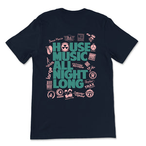 House Music Record Labels T-Shirt