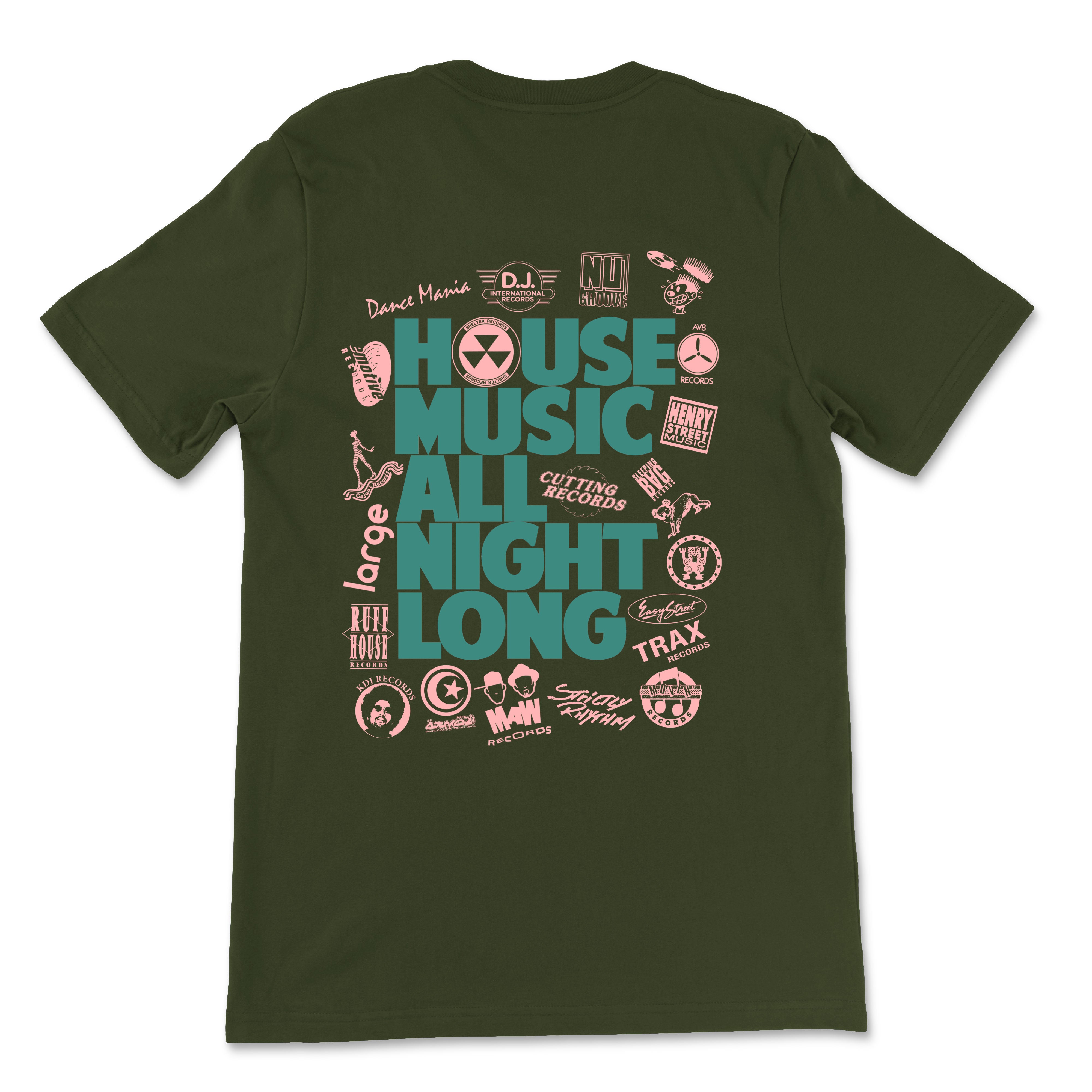 House Music Record Labels T-Shirt