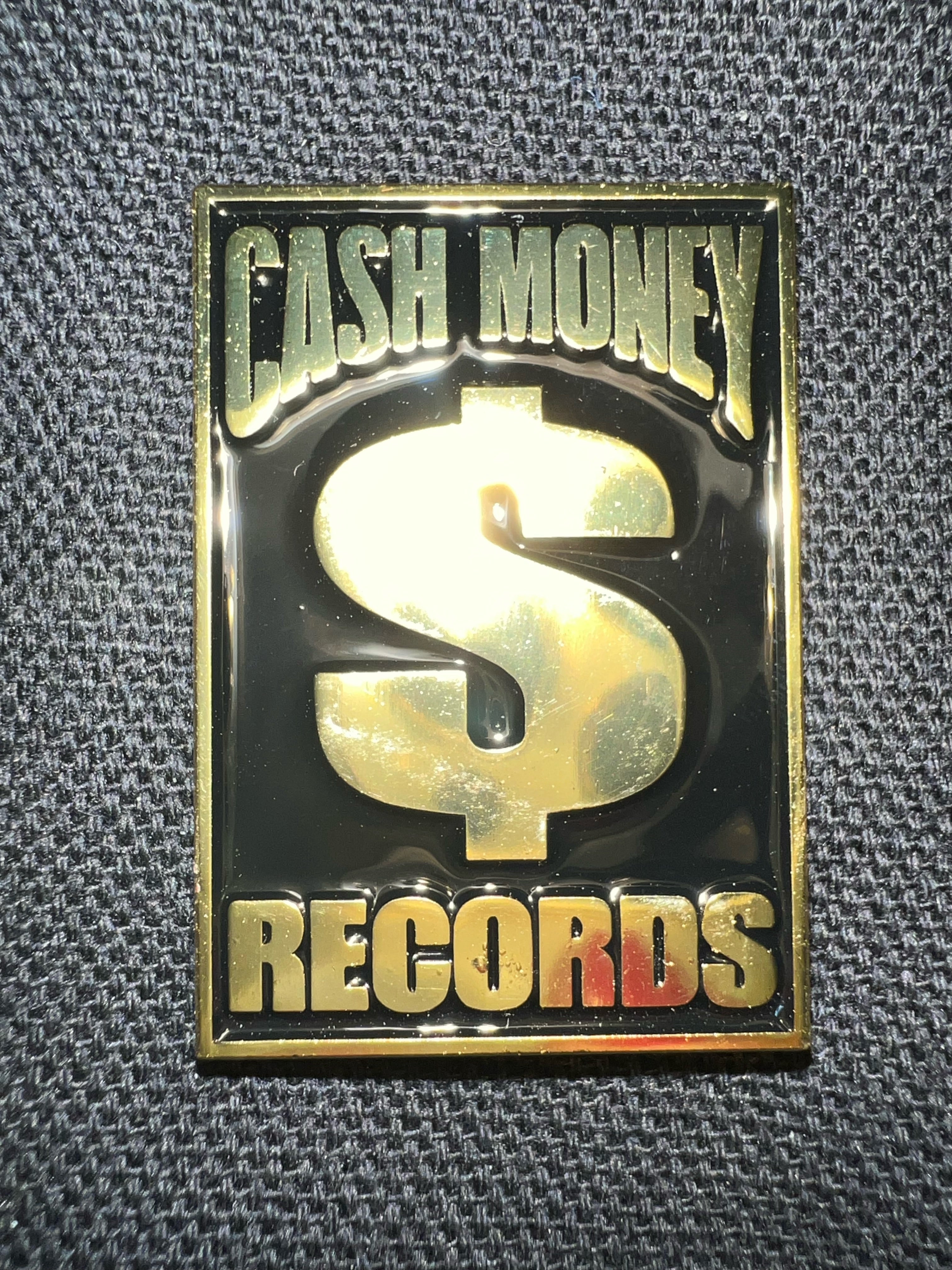 Cash Money Records Gold and Black Pin