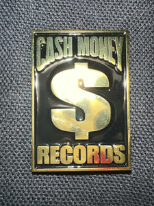 Cash Money Records Gold and Black Pin