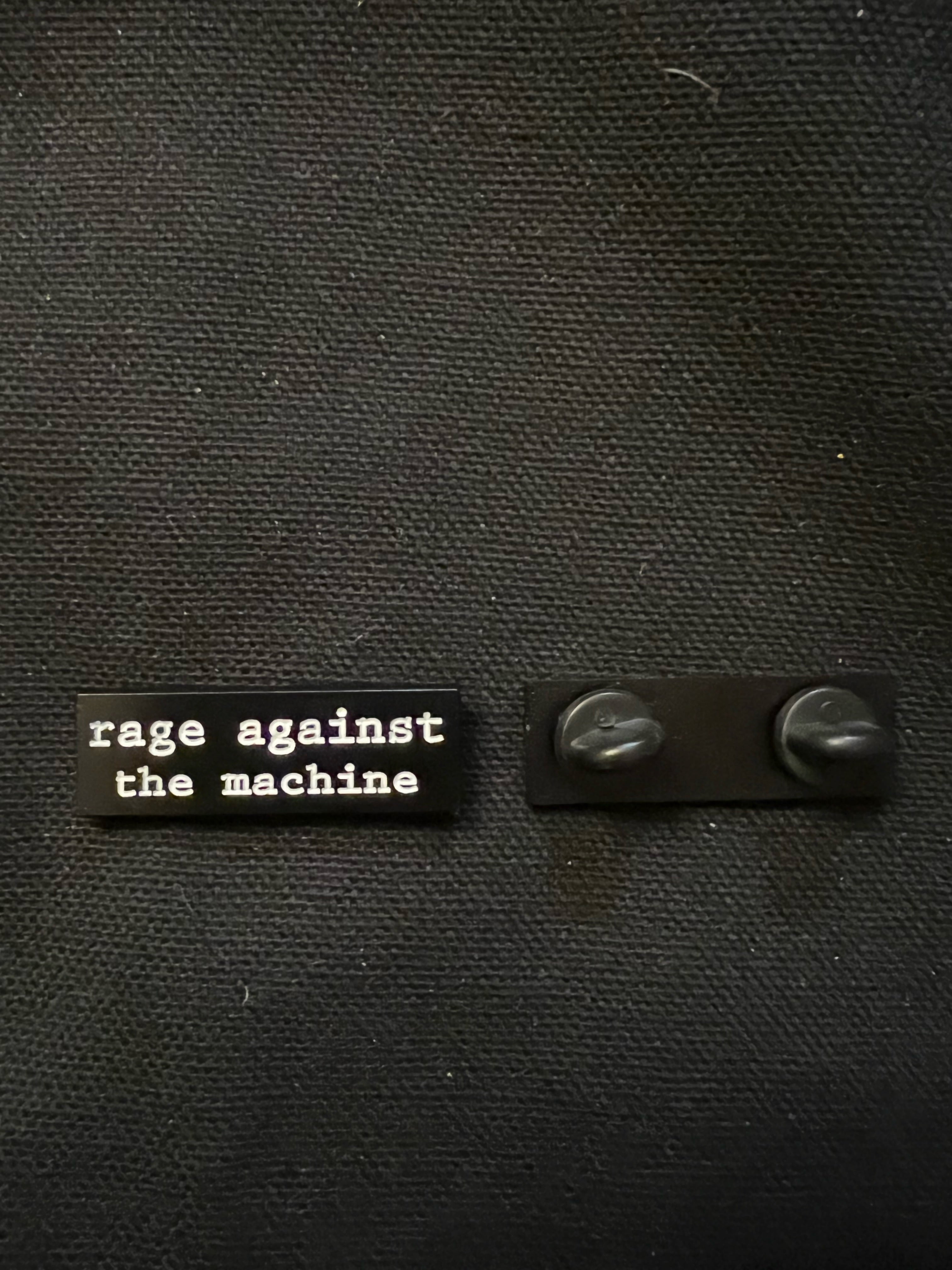 Rage Against The Machine Pin