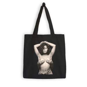 Janet Jackson Nude Tote Bag