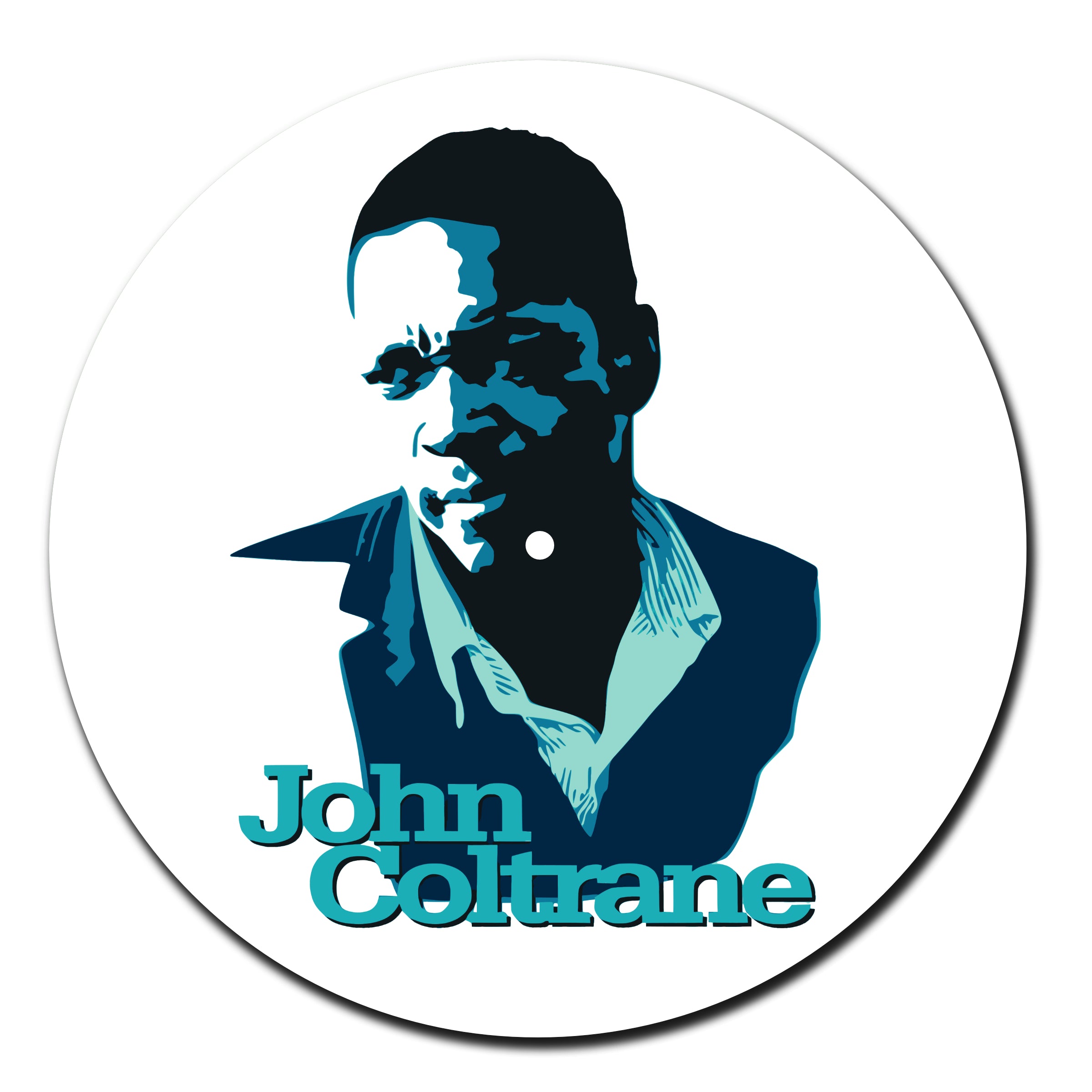 John Coltrane Turntable Slipmat