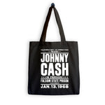 Load image into Gallery viewer, Johnny Cash Tote Bag
