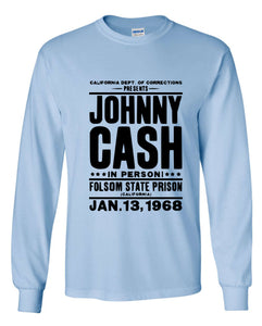 Johnny Cash Long Sleeve Shirt