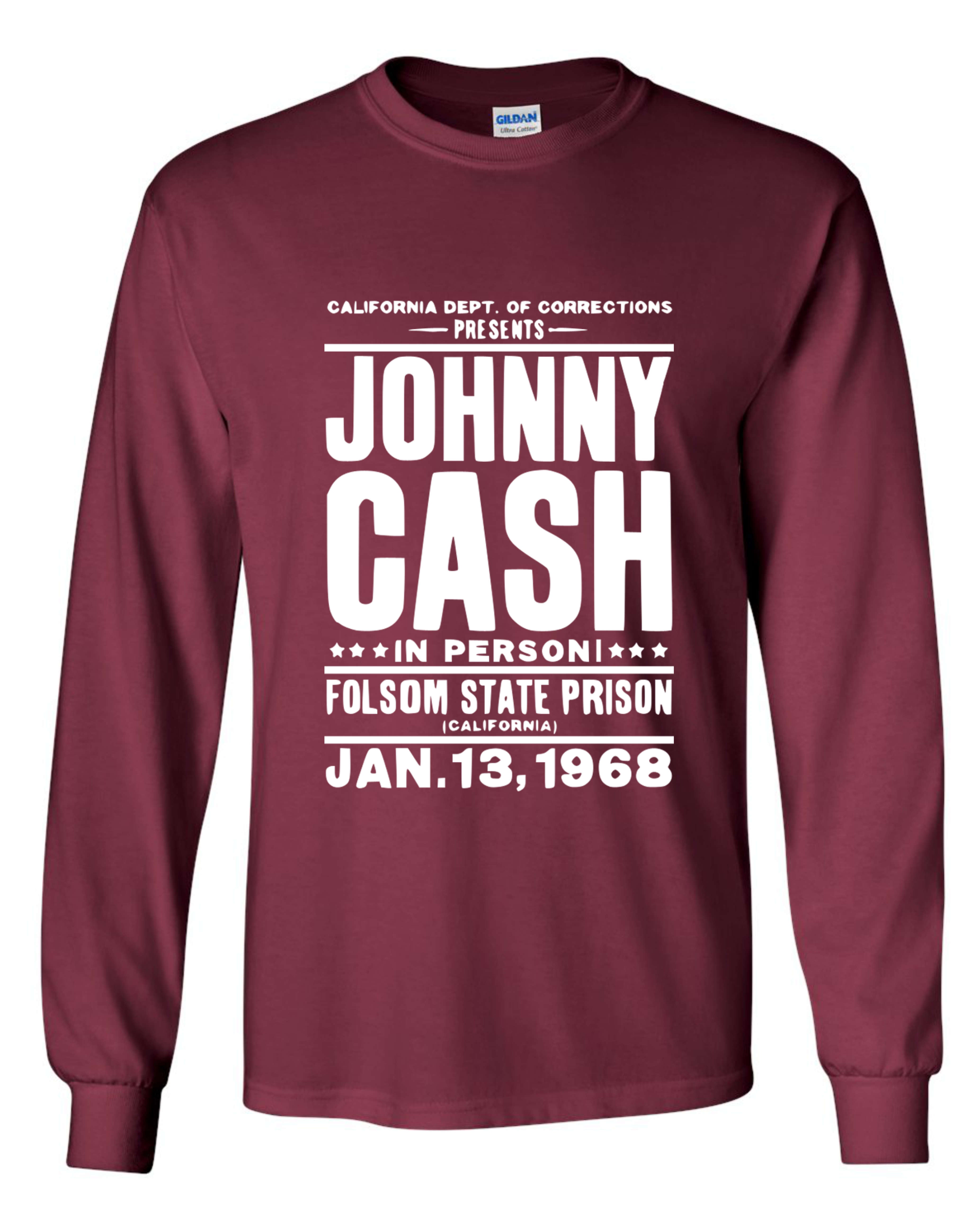 Johnny Cash Long Sleeve Shirt