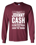 Load image into Gallery viewer, Johnny Cash Long Sleeve Shirt
