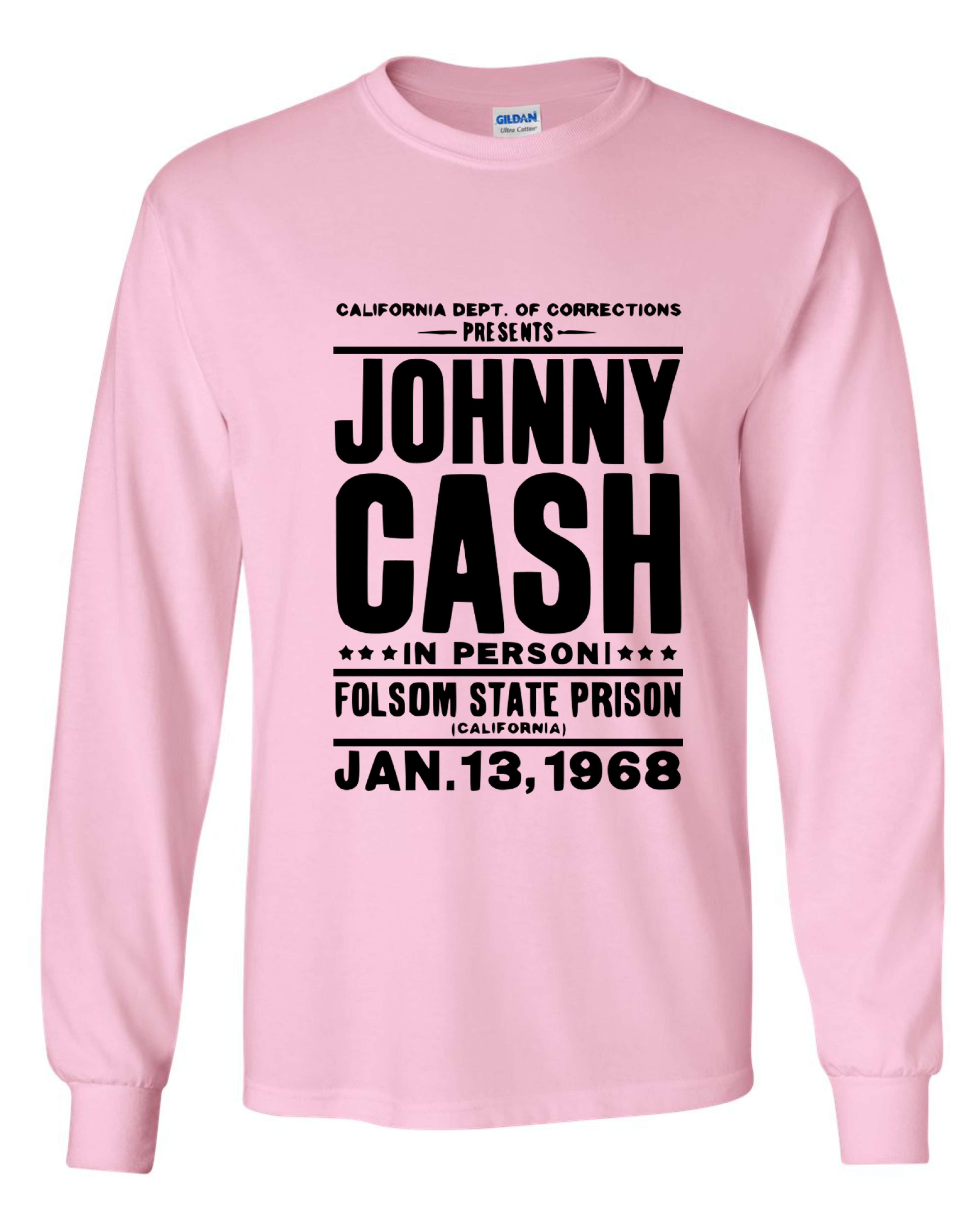 Johnny Cash Long Sleeve Shirt