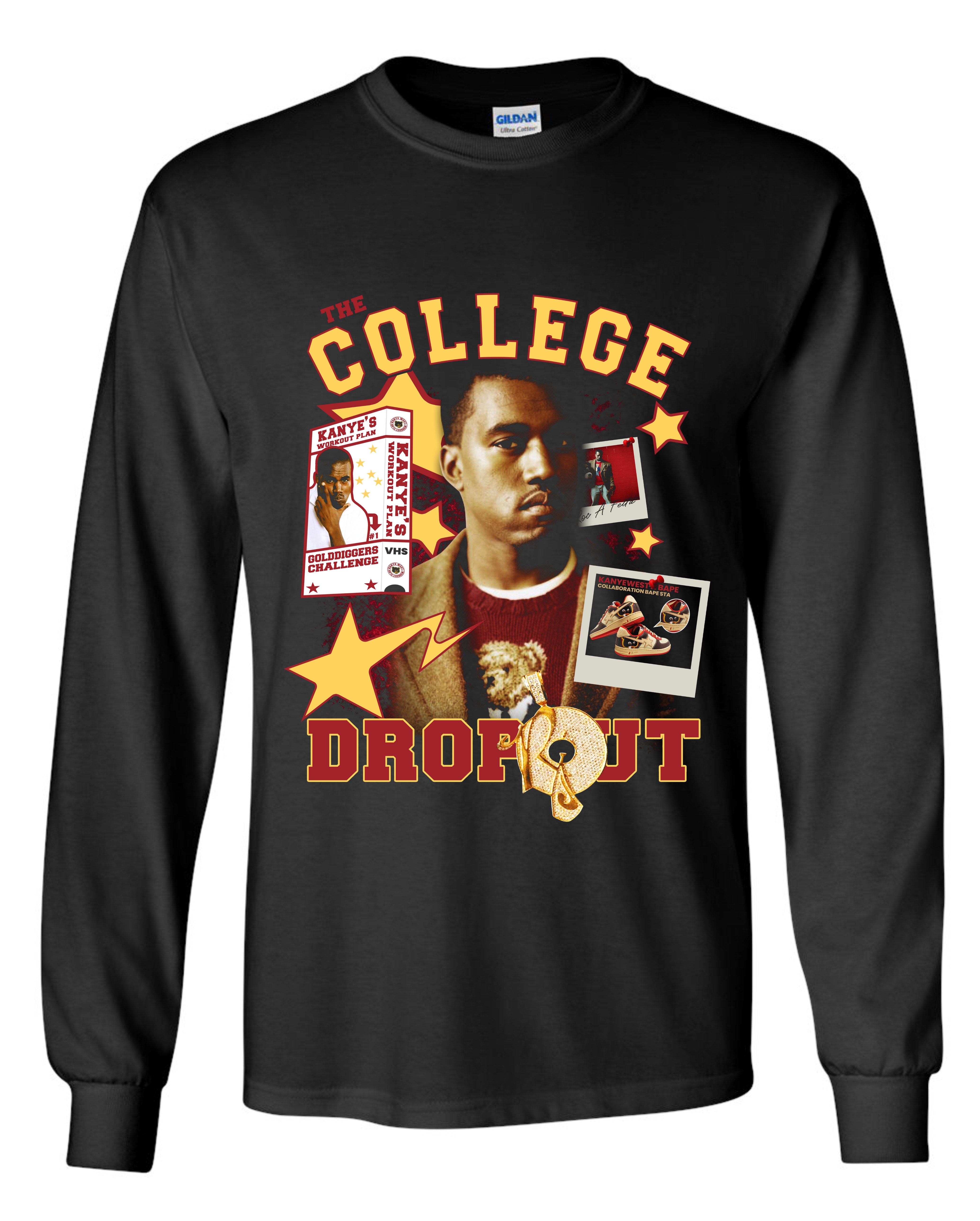 Kanye West - The Collge Dropout Long Sleeve Shirt