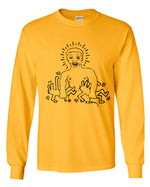 Load image into Gallery viewer, Keith Haring Larry Levan Birthday Party Flyer Long Sleeve Shirt
