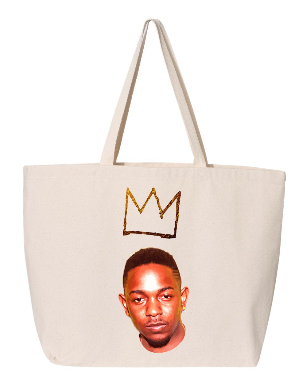 Kendrick Lamar Crown Tote Bag